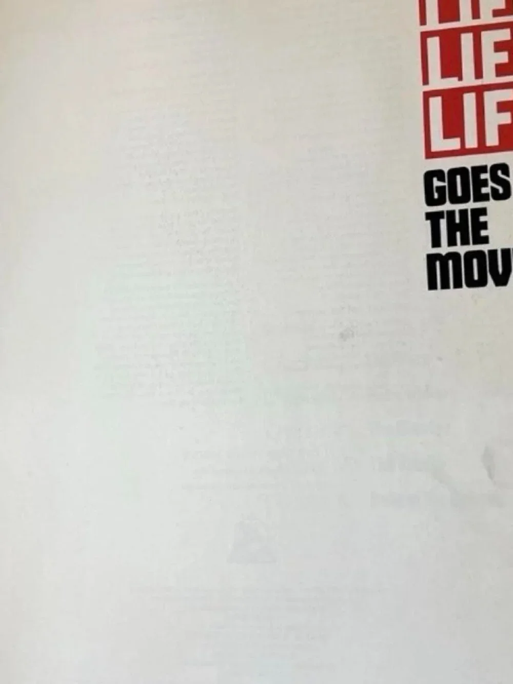 Vintage Cinema Magazine Coffee Table Book Life Goes to the Movies 1977 Retro